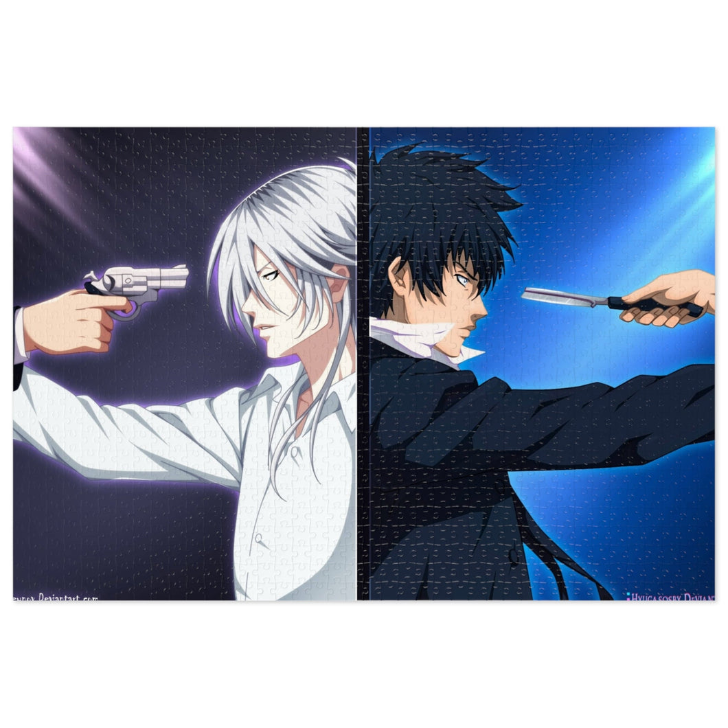 Villain and a hero Jigsaw Puzzle