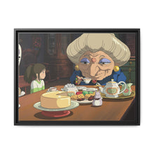 Load image into Gallery viewer, Anime Spirited Away Canvas Framed Art Print
