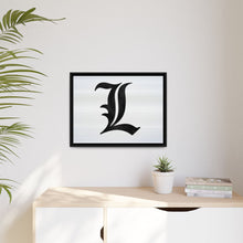 Load image into Gallery viewer, Anime Death Note Canvas Framed Art Print
