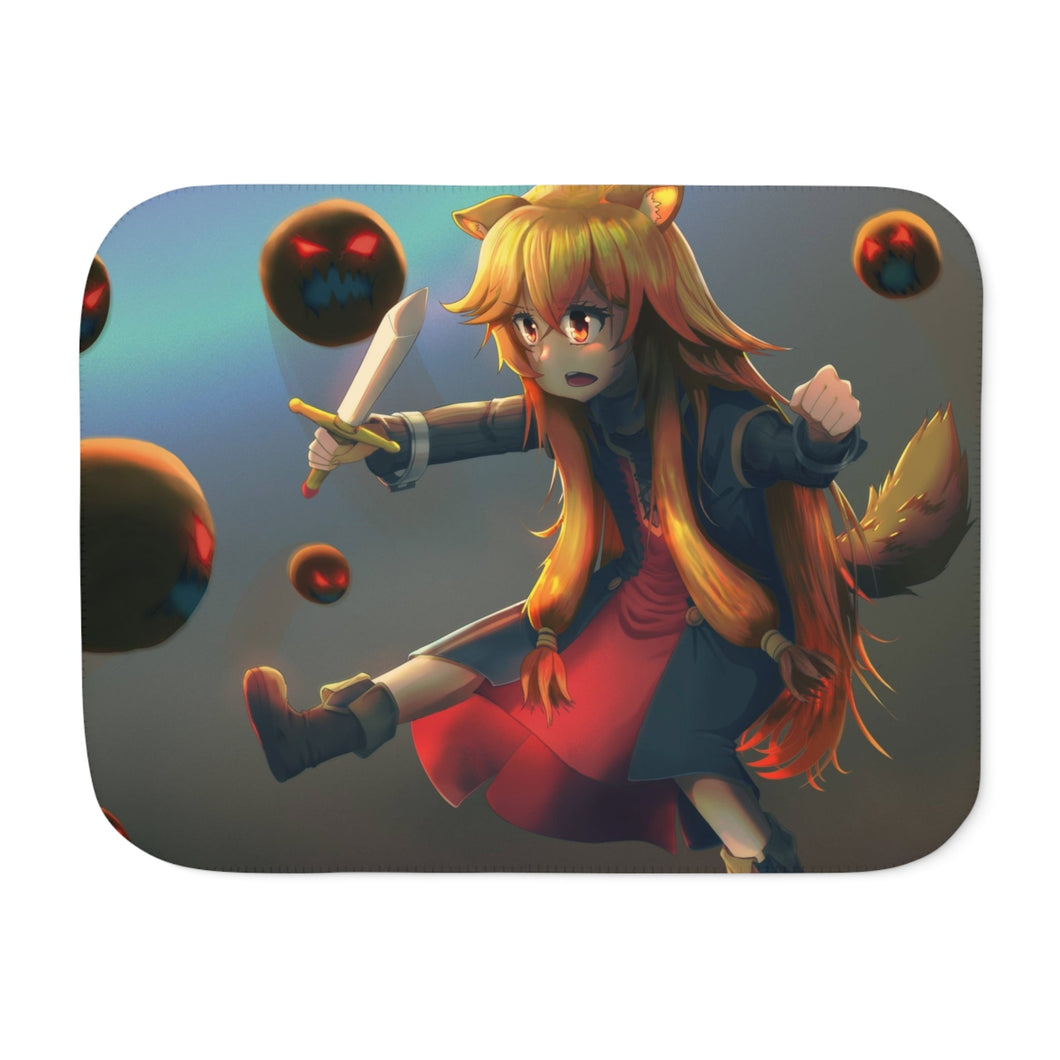 Raphtalia Training Sherpa Blanket