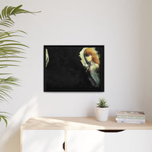 Load image into Gallery viewer, Okabe and Kurisu Canvas Framed Art Print
