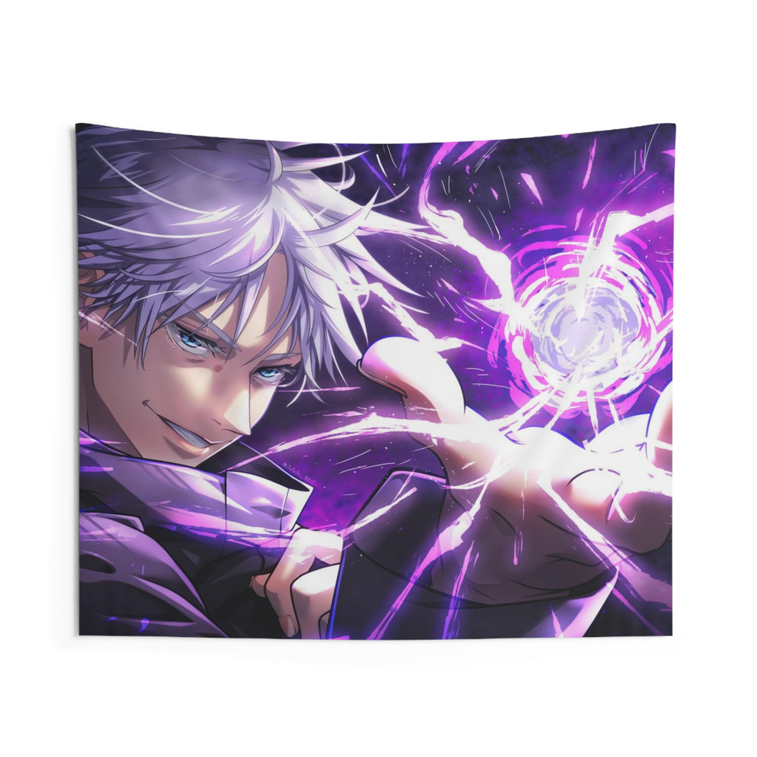 Satoru Gojou Purple! Indoor Wall Tapestry