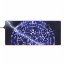 Load image into Gallery viewer, Anime FullMetal Alchemist RGB LED Mouse Pad (Desk Mat)
