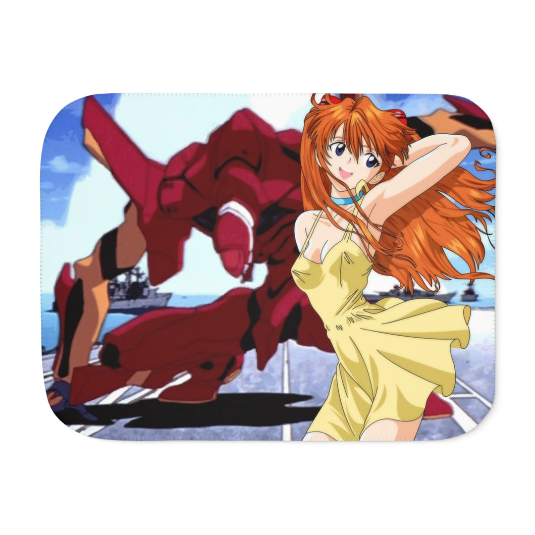Anime Neon Genesis Evangelion Sherpa Blanket