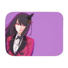 Load image into Gallery viewer, Anime Kakegurui Sherpa Blanket
