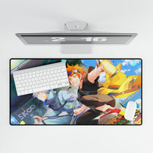 Load image into Gallery viewer, Langa Hasegawa &amp; Reki Kyan Mouse Pad (Desk Mat)
