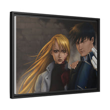 Load image into Gallery viewer, Roy Mustang Canvas Framed Art Print
