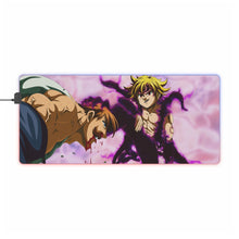 Load image into Gallery viewer, The Seven Deadly Sins Meliodas RGB LED Mouse Pad (Desk Mat)

