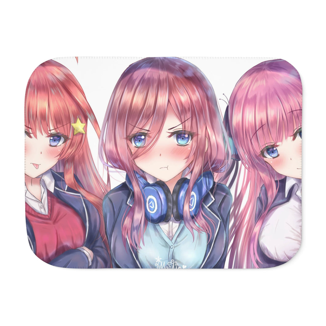 Anime The Quintessential Quintuplets Sherpa Blanket
