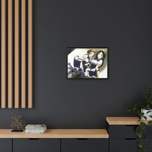 Load image into Gallery viewer, Eru Chitanda And Mayaka Ibara Maid Dress Canvas Framed Art Print
