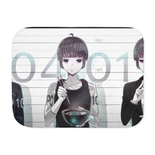 Load image into Gallery viewer, Akane Tsunemori Eating Sherpa Blanket
