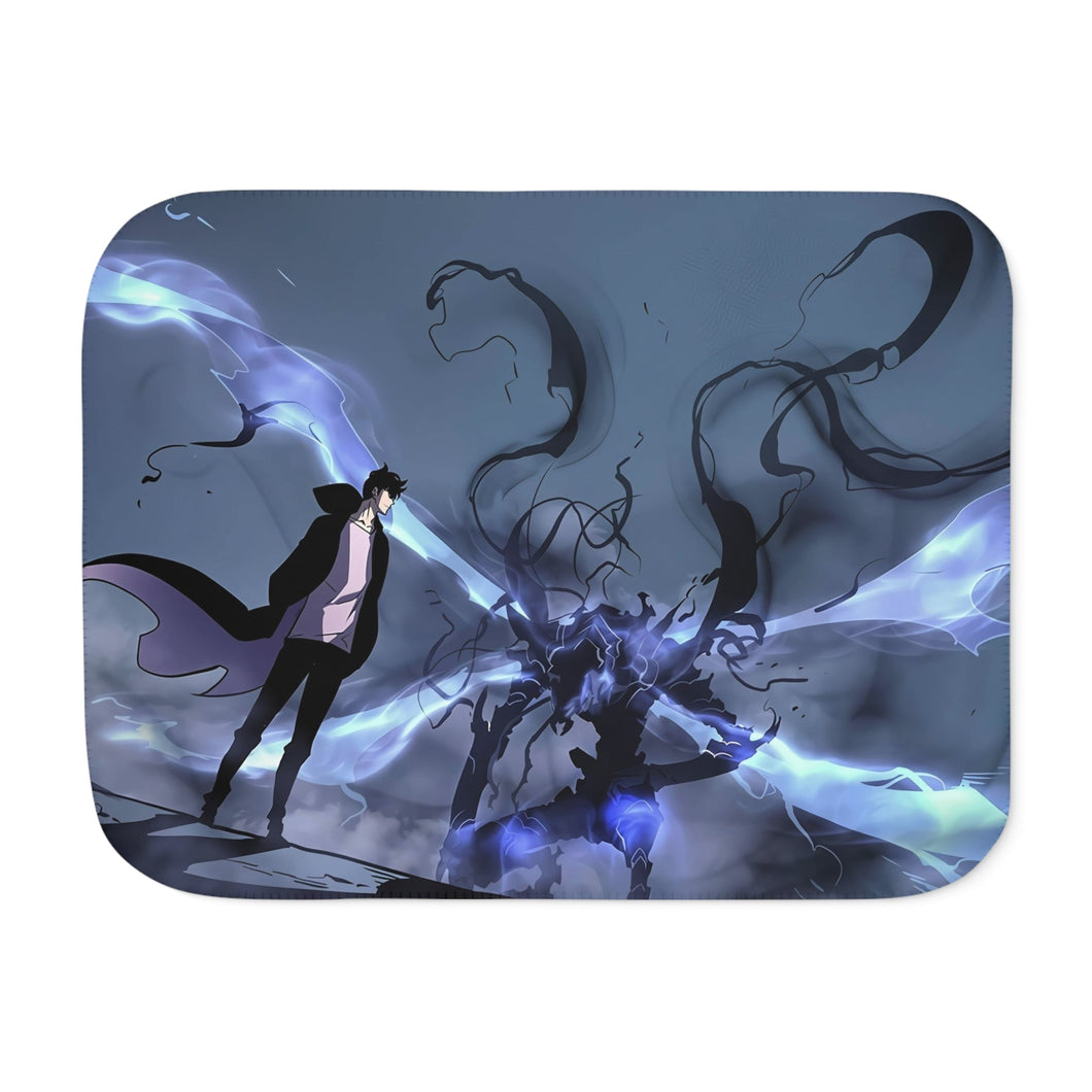 Solo Leveling Sherpa Blanket