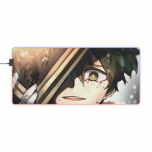 Load image into Gallery viewer, My Hero Academia Izuku Midoriya RGB LED Mouse Pad (Desk Mat)

