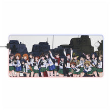 Load image into Gallery viewer, Girls und Panzer RGB LED Mouse Pad (Desk Mat)
