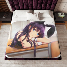 Load image into Gallery viewer, Rascal Does Not Dream Of Bunny Girl Senpai Sherpa Blanket
