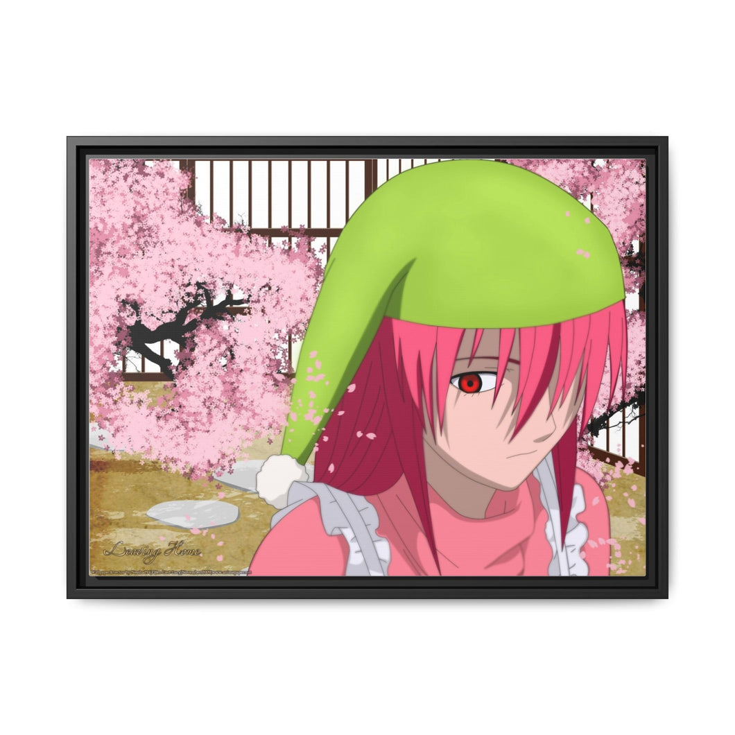 Anime Elfen Lied Canvas Framed Art Print
