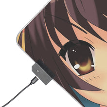 Load image into Gallery viewer, The Melancholy Of Haruhi Suzumiya RGB LED Mouse Pad (Desk Mat)
