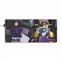 Load image into Gallery viewer, Anime Mobile Suit Gundam 00 RGB LED Mouse Pad (Desk Mat)
