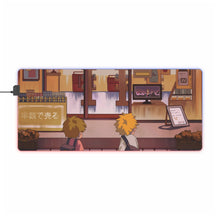 Load image into Gallery viewer, My Hero Academia Izuku Midoriya, Katsuki Bakugou RGB LED Mouse Pad (Desk Mat)
