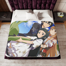 Load image into Gallery viewer, Sword Art Online Asuna Yuuki, Yui Sherpa Blanket
