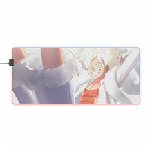 Load image into Gallery viewer, One Piece Monkey D. Luffy RGB LED Mouse Pad (Desk Mat)
