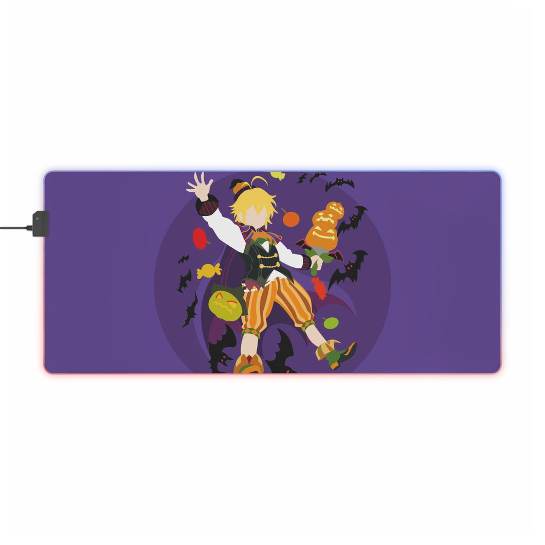 The Seven Deadly Sins Meliodas RGB LED Mouse Pad (Desk Mat)