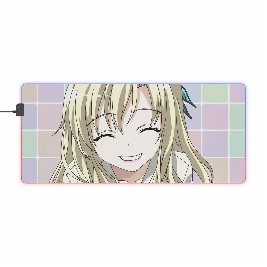 Boku Wa Tomodachi Ga Sukunai Sena Kashiwazaki RGB LED Mouse Pad (Desk Mat)