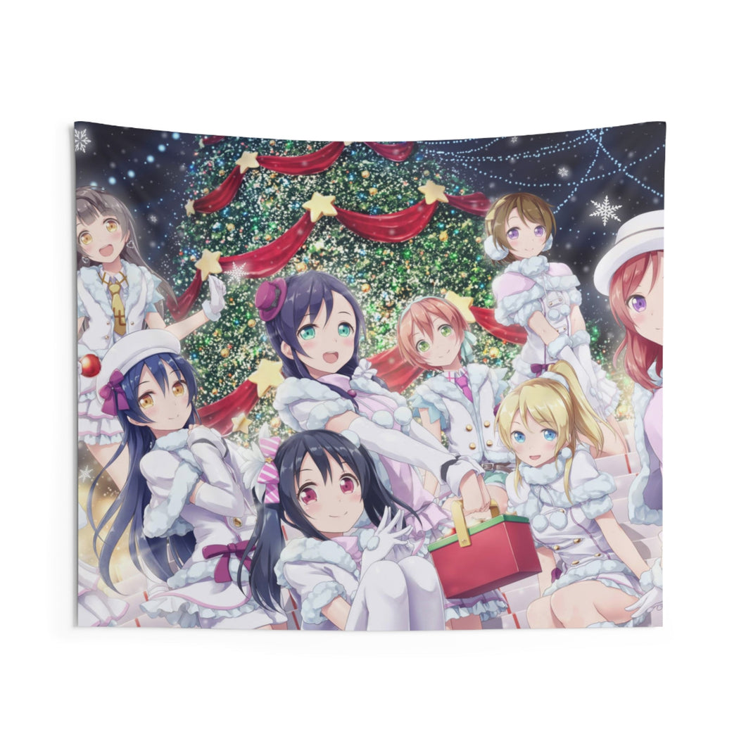 Love Live! Maki Nishikino, Kotori Minami, Umi Sonoda, Honoka Kousaka, Rin Hoshizora Indoor Wall Tapestry