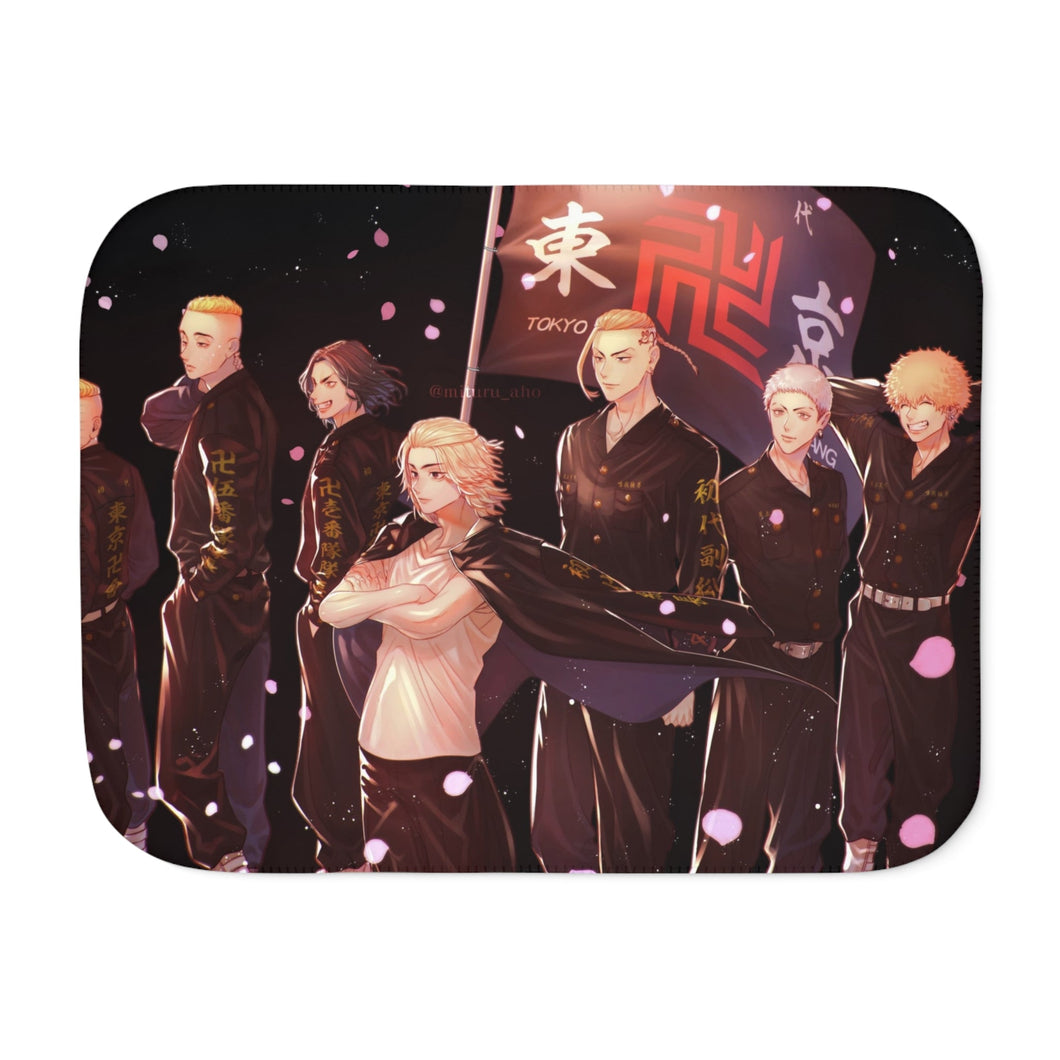 Anime Tokyo Revengers Sherpa Blanket