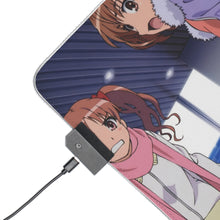 Load image into Gallery viewer, A Certain Scientific Railgun Mikoto Misaka, Kuroko Shirai, Ruiko Saten RGB LED Mouse Pad (Desk Mat)
