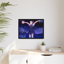 Load image into Gallery viewer, Ayumi Otosaka jumping Canvas Framed Art Print
