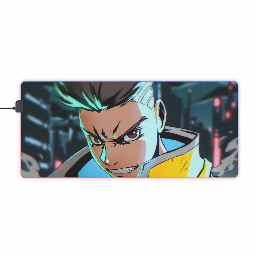 David from Cyberpunk Edgerunners RGB LED Mouse Pad (Desk Mat)