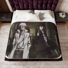 Load image into Gallery viewer, Protagonist and Antagonist Sherpa Blanket
