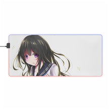 Load image into Gallery viewer, Hyouka Eru Chitanda RGB LED Mouse Pad (Desk Mat)
