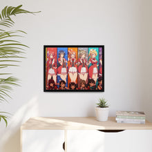 Load image into Gallery viewer, Love Live! Maki Nishikino, Kotori Minami, Umi Sonoda, Honoka Kousaka, Rin Hoshizora Canvas Framed Art Print
