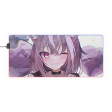 Load image into Gallery viewer, Nekomata Okayu RGB LED Mouse Pad (Desk Mat)
