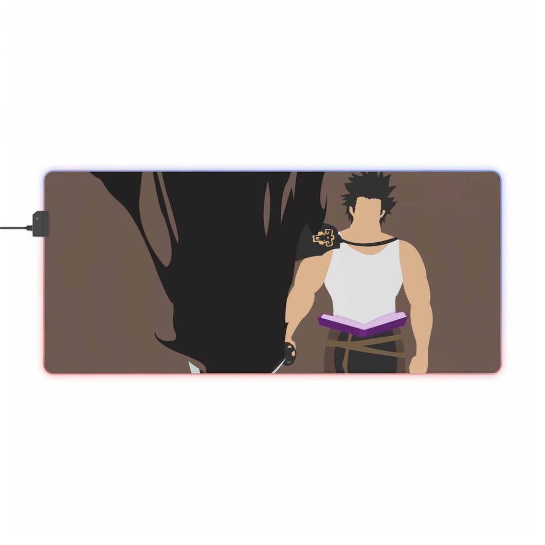 Anime Black Clover RGB LED Mouse Pad (Desk Mat)