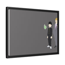 Load image into Gallery viewer, Mob Psycho 100 Arataka Reigen, Shigeo Kageyama, Ekubo Canvas Framed Art Print
