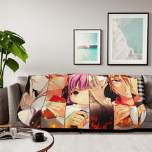 Load image into Gallery viewer, Anime Food Wars: Shokugeki no Soma Sherpa Blanket
