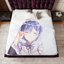 Load image into Gallery viewer, Anime Re:ZERO -Starting Life in Another World- Sherpa Blanket
