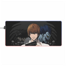 Load image into Gallery viewer, Death Note Light Yagami, Ryuk RGB LED Mouse Pad (Desk Mat)
