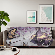 Load image into Gallery viewer, Demon Slayer: Kimetsu no Yaiba Sherpa Blanket
