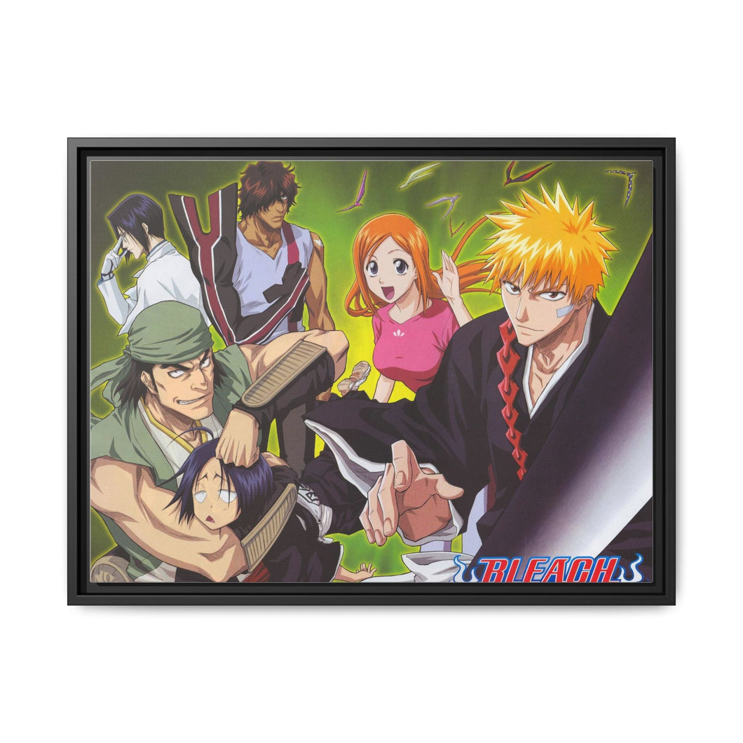 bleach Canvas Framed Art Print
