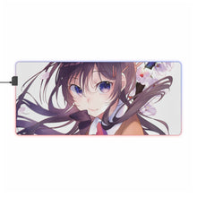 Load image into Gallery viewer, Rascal Does Not Dream Of Bunny Girl Senpai RGB LED Mouse Pad (Desk Mat)

