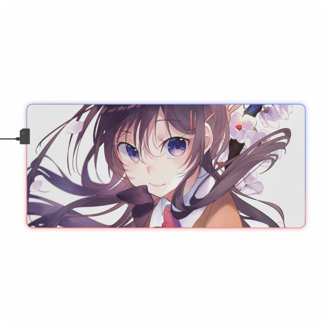 Rascal Does Not Dream Of Bunny Girl Senpai RGB LED Mouse Pad (Desk Mat)