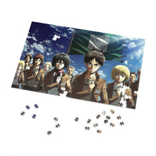 Load image into Gallery viewer, Eren yeager With Team Jigsaw Puzzle
