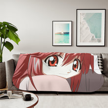 Load image into Gallery viewer, Anime Elfen Lied Sherpa Blanket
