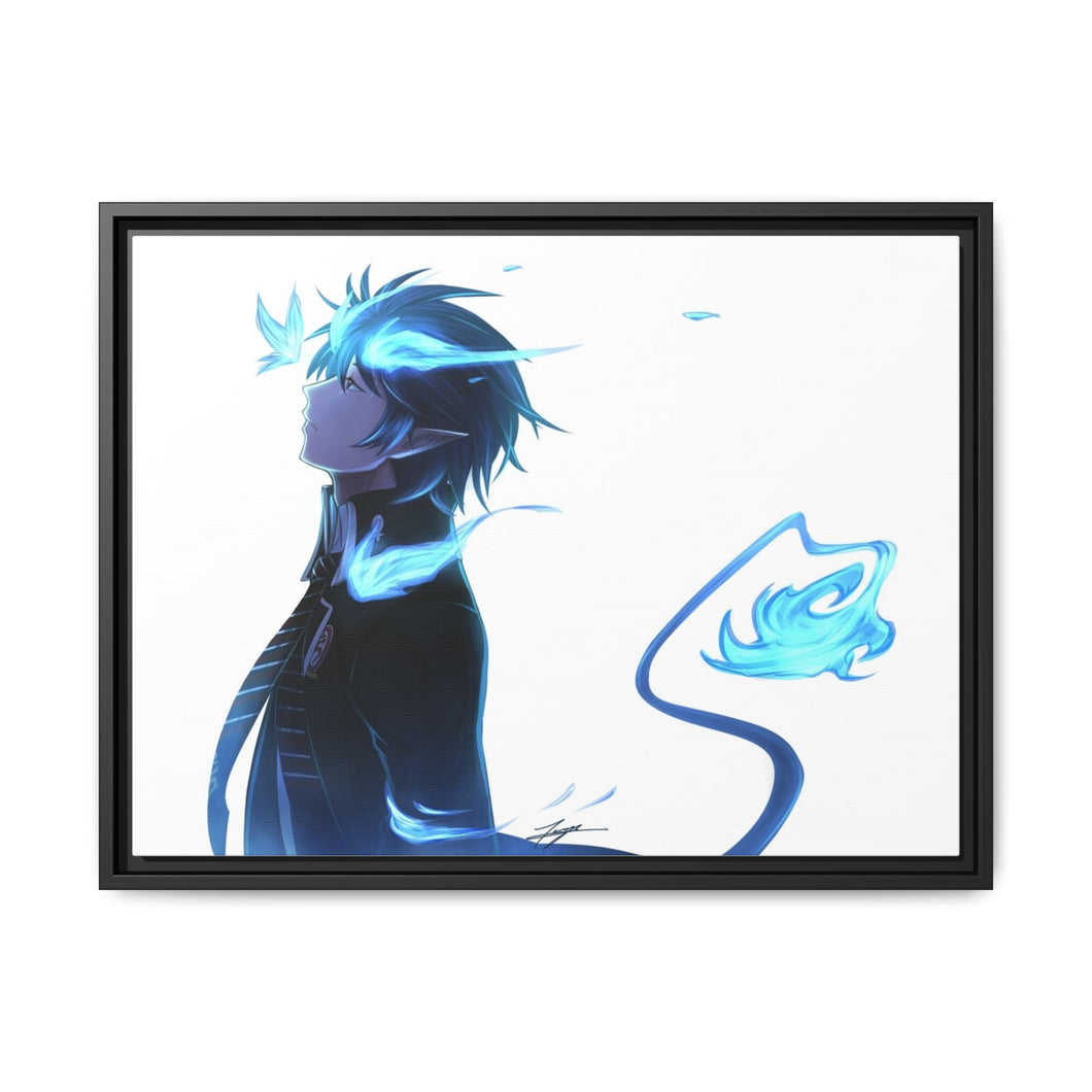 Blue Exorcist Canvas Framed Art Print