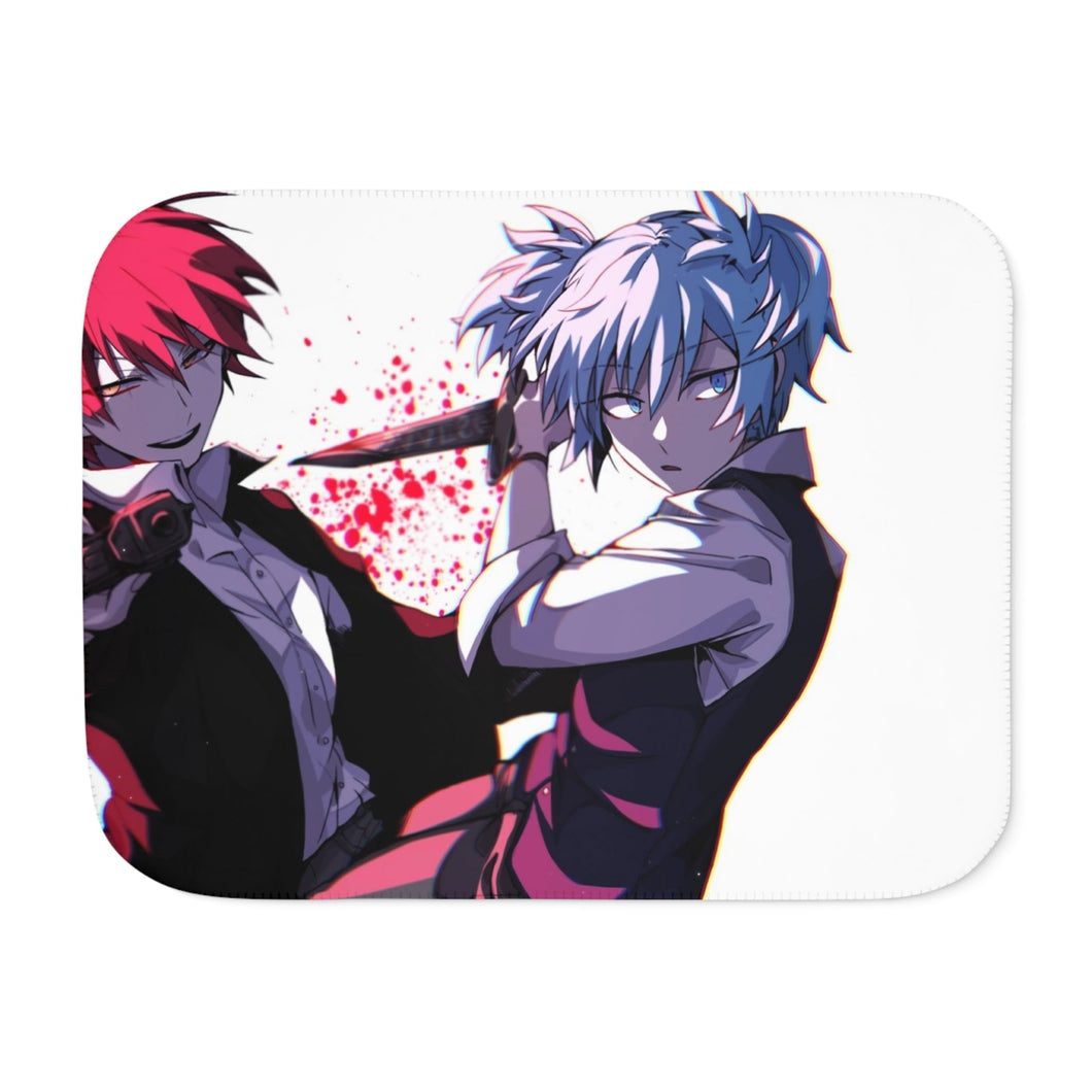 Assassination Classroom Sherpa Blanket