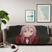 Load image into Gallery viewer, Anime Guilty Crown Sherpa Blanket

